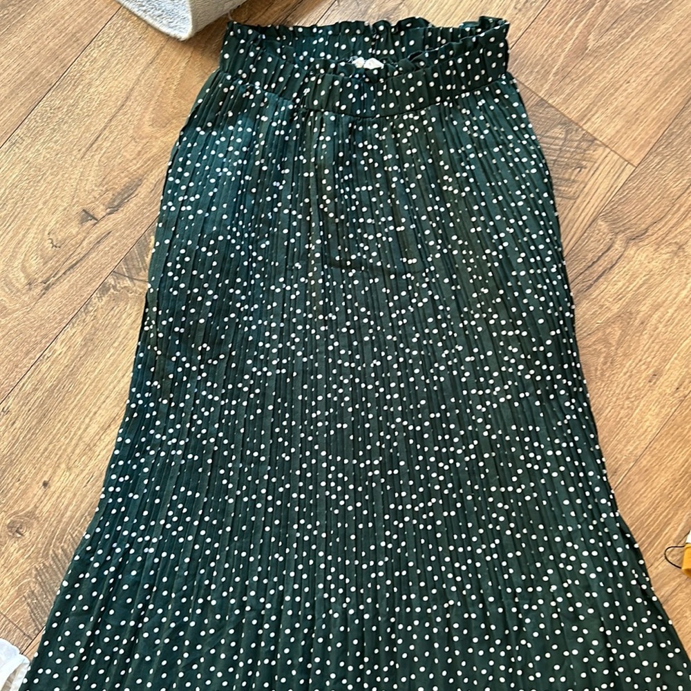 Polka dot skirt